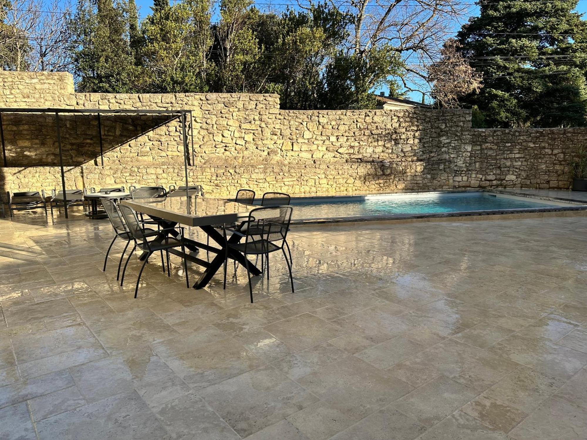 Appartement Avec Piscine Privee Dans Residence Pour 6 Personnes Uzès Zewnętrze zdjęcie
