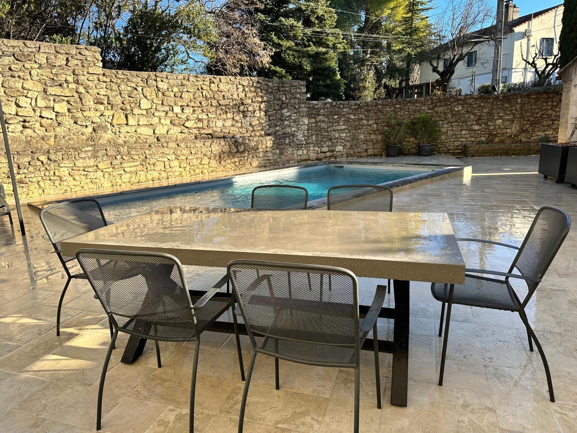Appartement Avec Piscine Privee Dans Residence Pour 6 Personnes Uzès Zewnętrze zdjęcie