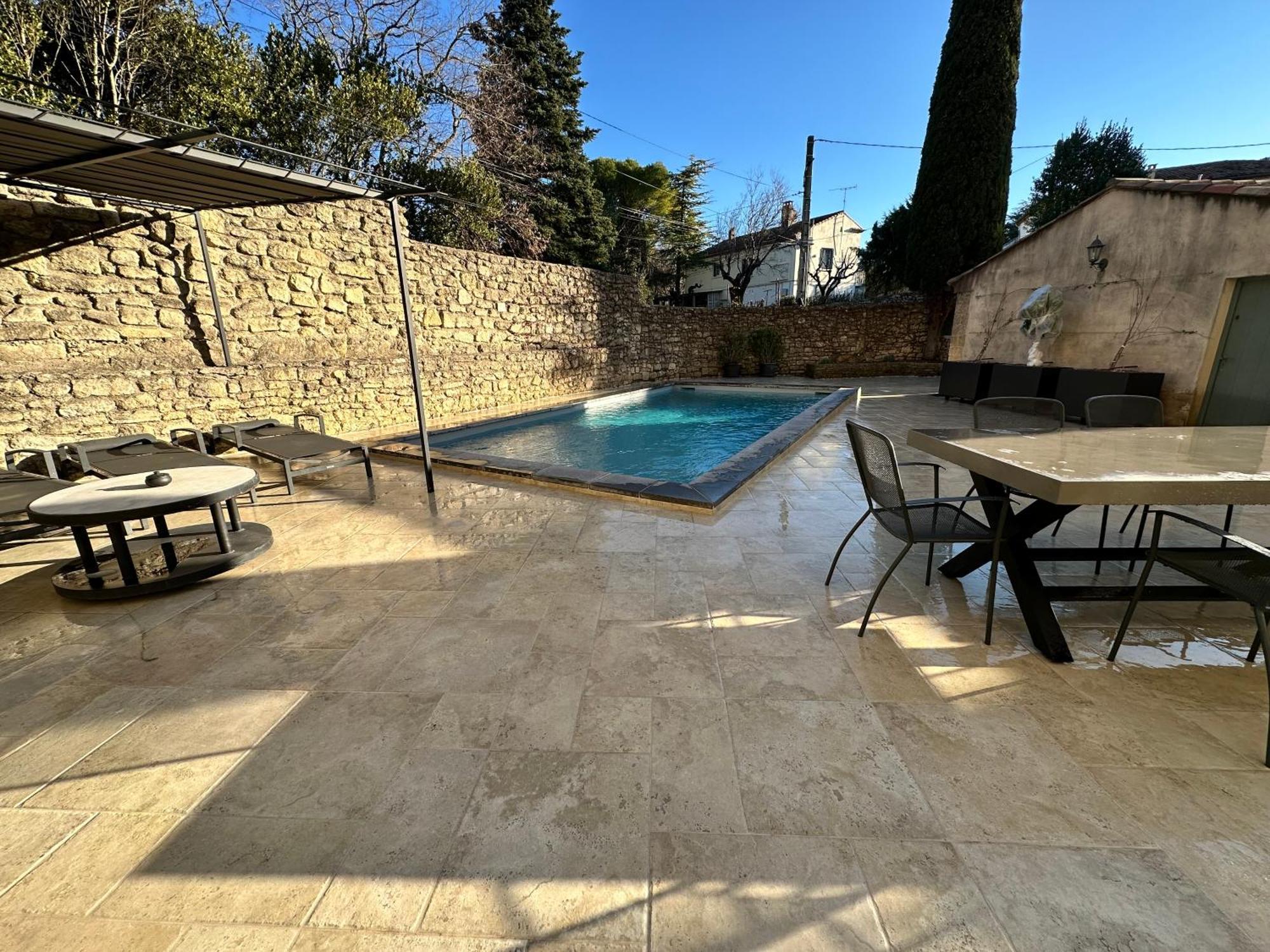 Appartement Avec Piscine Privee Dans Residence Pour 6 Personnes Uzès Zewnętrze zdjęcie